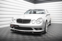 Mercedes-Benz E55 AMG W211 2003-2006 Frontsplitter V.1 Maxton Design